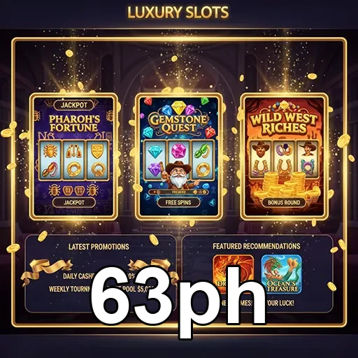 63ph luxury slots promotions